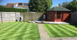grass cutting lawn maintenance Eastbourne